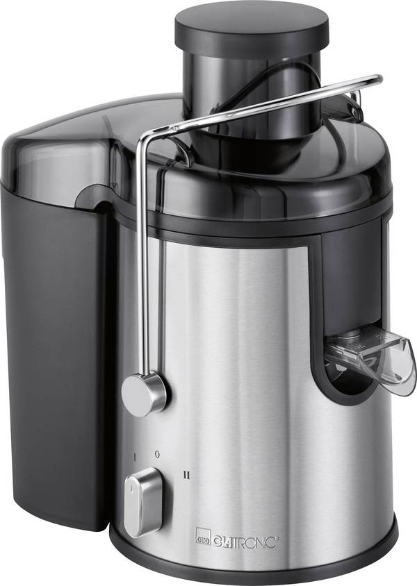 Clatronic odšťavňovač AE3666 400 W černá, nerezová ocel přímý vývod šťávy