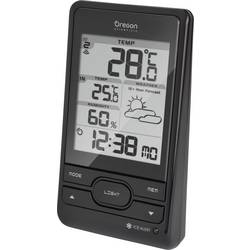Digitální bezdrátová meteostanice Oregon Scientific BAR206 s, Max. dosah 30 m, černá