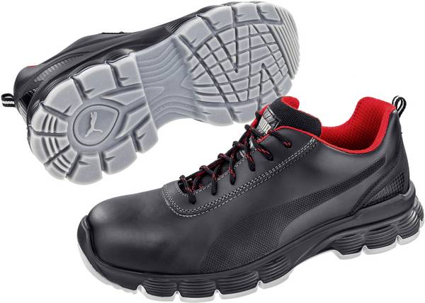 PUMA Pioneer Low ESD SRC 640521-43 ESD bezpečnostní obuv S3, velikost (EU) 43, černá, 1 ks