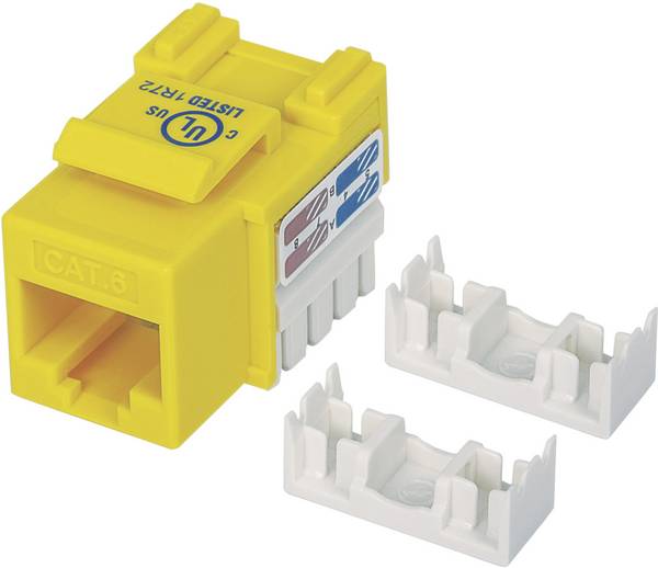 Intellinet 210584 RJ45 vestavný modul Keystone CAT 6