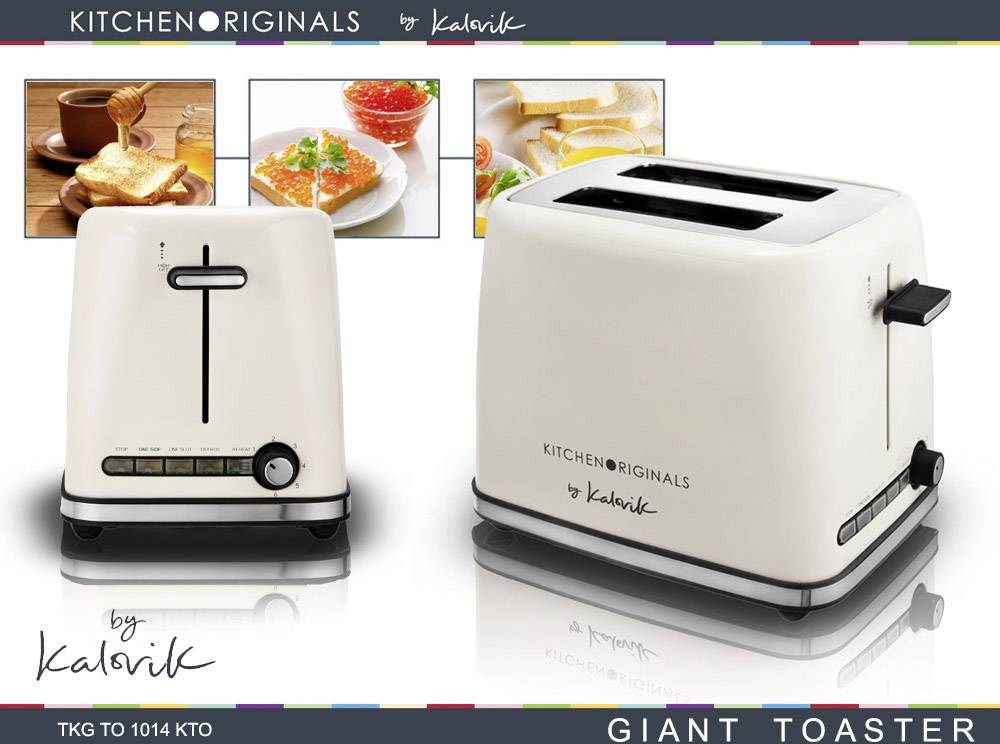 TKG Team Kalorik TKG TO 1014 KTO topinkovač kabelové připojení, s funkcí rozpékání baget, přepínatelné sloty, manuálně n-2