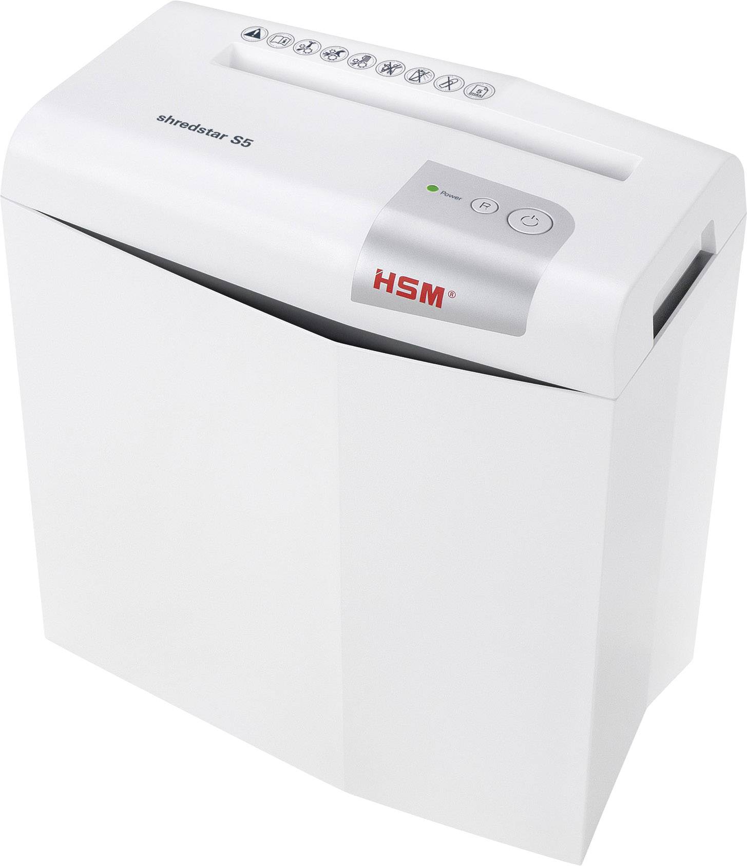HSM shredstar S5 skartovačka 5 listů na proužky 6 mm 12 l
