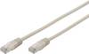 Digitus DK-1521-500 RJ45 síťové kabely, propojovací kabely CAT 5e F/UTP 0.50 m šedá kroucené páry 1 ks