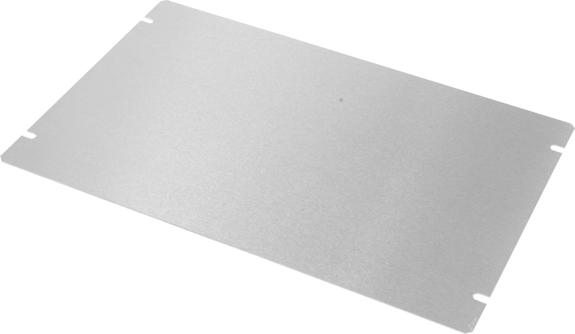 Hammond Electronics 1434-117 Podlahový plech (d x š x v) 279 x 178 x 1 mm hliník přírodní 1 ks