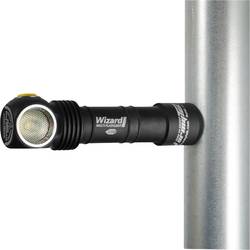 LED čelovka ArmyTek Wizard Pro v3 XHP50 F00604SC (SKU), 59 g, napájanie z akumulátora, čierna, strieborná