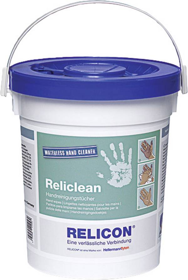 Relicon by HellermannTyton Reliclean WH 70 435-01601 čisticí utěrky na ruce  70 ks