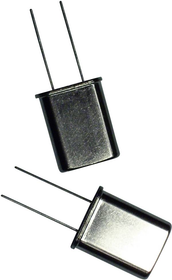 EuroQuartz Křemenný oscilátor; QUARZ HC49 HC49  14.31818 MHz 18 pF (Ø x v) 0.43 mm x 13.6 mm 1 ks