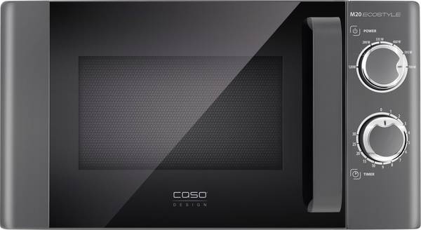 CASO M20 ECOSTYLE mikrovlnná trouba černá 700 W funkce časovače