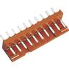 Pinová lišta (standardní) BKL Electronic 072508-U, pólů 10, rozteč 2.50 mm, 1 ks