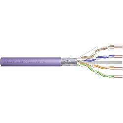 Ethernetový síťový kabel CAT 6 Digitus Professional DK-1623-VH-305, F/UTP, 4 x 2 x 0.25 mm², fialová, 305 m