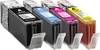Basetech Ink náhradní Canon PGI-550PGBK XL, CLI-551C XL, CLI-551M XL, CLI551Y XL kompatibilní kombinované balení černá, azurová, purppurová, žlutá BTC89 1518,0050-126