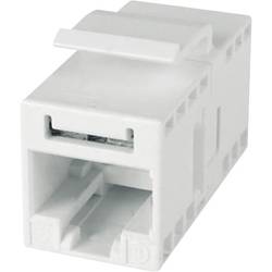 Pouzdro spojky RJ45 Telegärtner bílá, 1 ks
