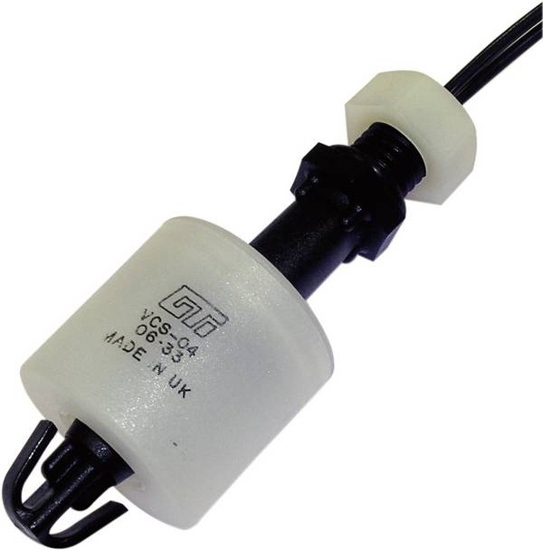 TE Connectivity Sensor VCS-04 VCS-04 hladinový spínač, 1 spínací kontakt, 1 rozpínací kontakt, 1 A, IP65