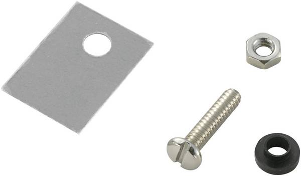 TRU COMPONENTS TC-A18-9B sada montážního materiálu pro polovodiče (d x š) 18 mm x 13 mm Vhodný pro (pouzdra polovodičů) TO-220  1 sada