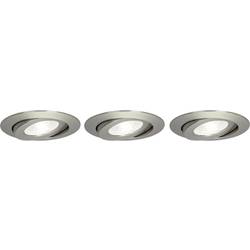 Brilliant G94683/13 Nodus LED vestavné koupelnové svítidlo sada 3 ks 12 W železo