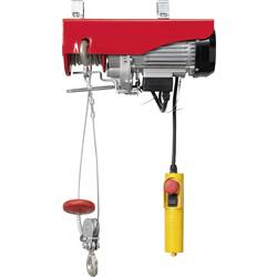 Elektrický lanový kladkostroj TOOLCRAFT 1553742, 300 kg/600 kg, zdvih 18000 mm/9000 mm