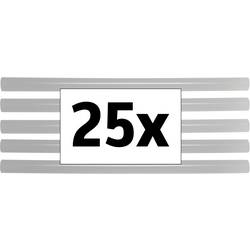 Lepicí tyčinky TOOLCRAFT TC-11200X25T 1553760, Ø 11 mm, délka 200 mm, 25 ks, transparentní