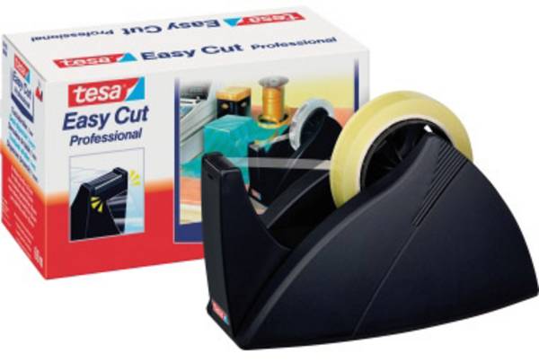 tesa ruční odvíječ lepicí pásky  Easy Cut® Professional černá Šířka role (max.): 25 mm Délka role (max.) 66 m