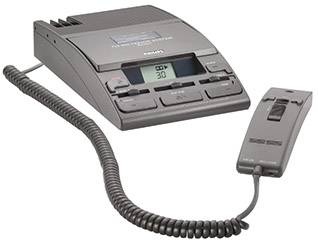 Philips LFH0725D analogový diktafon Maximální čas nahrávání 30 min černá