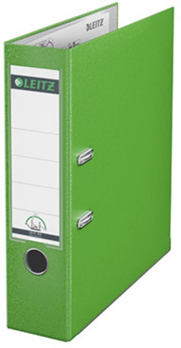 Leitz pořadač 1010 DIN A4 Šířka hřbetu: 80 mm světle zelená  2 třmeny 10105050