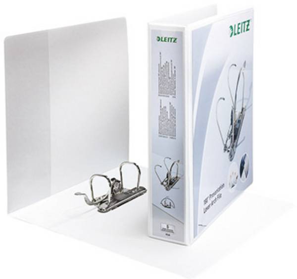 Leitz prezentační pořadač Premium 4226 DIN A4, nadměrná šířka  Šířka hřbetu: 65 mm bílá 42260001  1 ks
