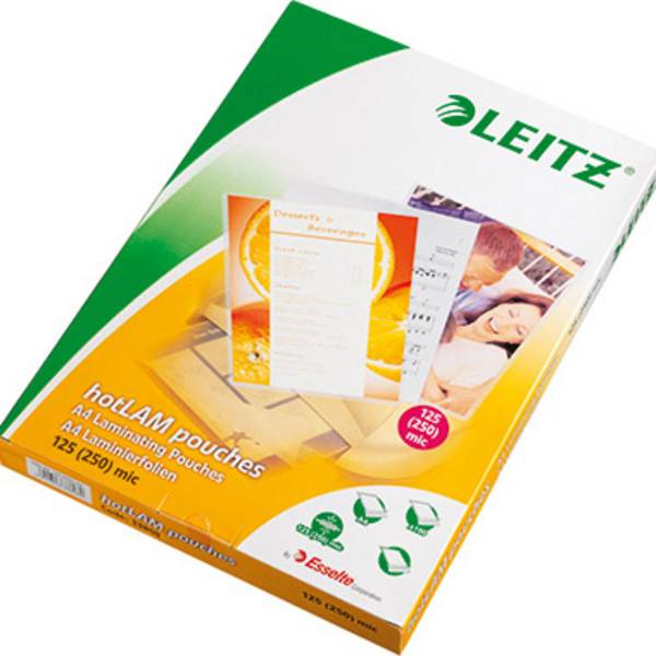 Leitz laminovací folie A4 125 micron lesklý  100 ks