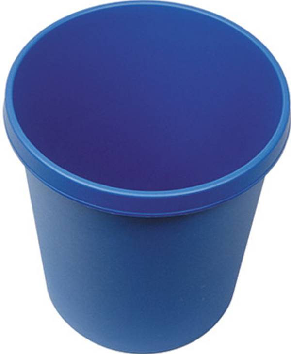 Helit the german H6105834  odpadkový koš 18 l (Ø x v) 31.5 cm x 33.5 cm polypropylen modrá 1 ks