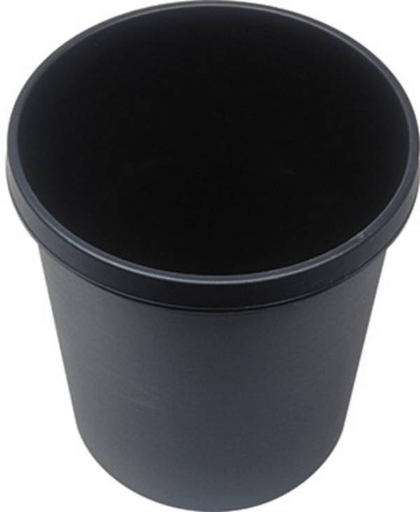 Helit the german H6105895  odpadkový koš 18 l (Ø x v) 31.5 cm x 33.5 cm polypropylen černá 1 ks