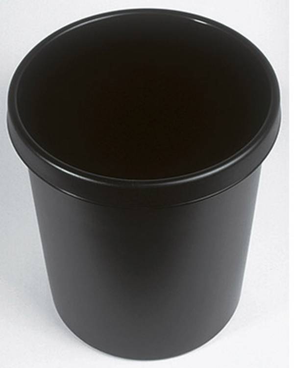 Helit the german H6106195  odpadkový koš 30 l (Ø x v) 35 cm x 40.5 cm polyetylén černá 1 ks