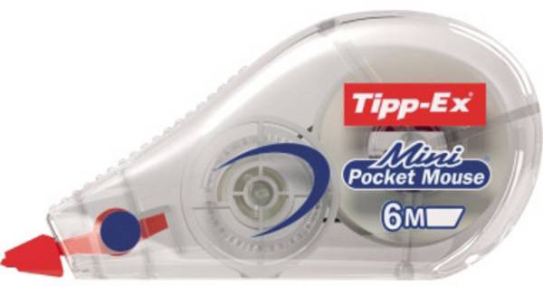 Tipp-Ex korekční váleček Mini Pocket Mouse 5 mm bílá 6 m 1 ks