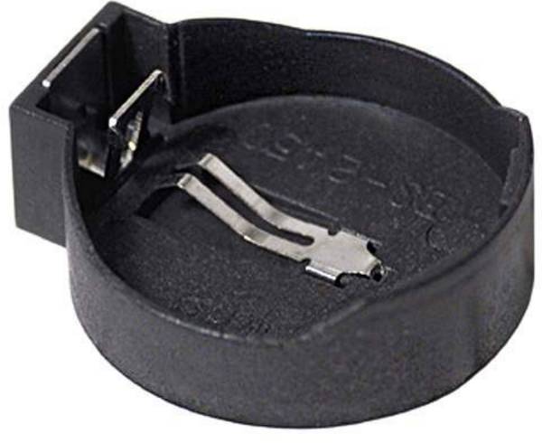 MPD BS-2450 držák knoflíkových baterií 1x CR 2450 horizontální , montáž THT (d x š x v) 30 x 27 x 13 mm