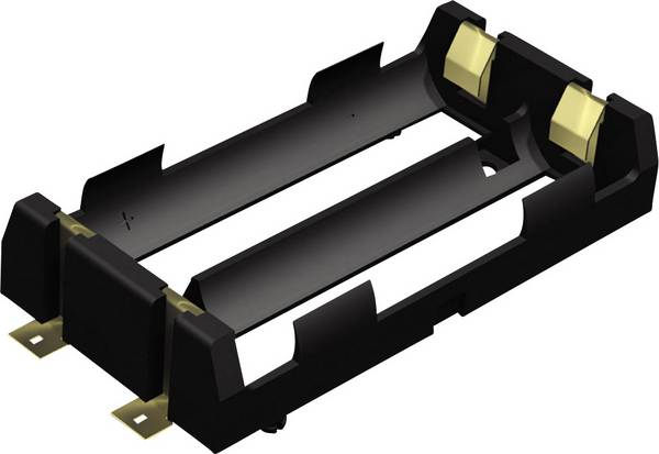 Keystone Electronics 1048 bateriový držák 2x 18650 povrchová montáž SMD  (d x š x v) 86 x 40 x 19 mm