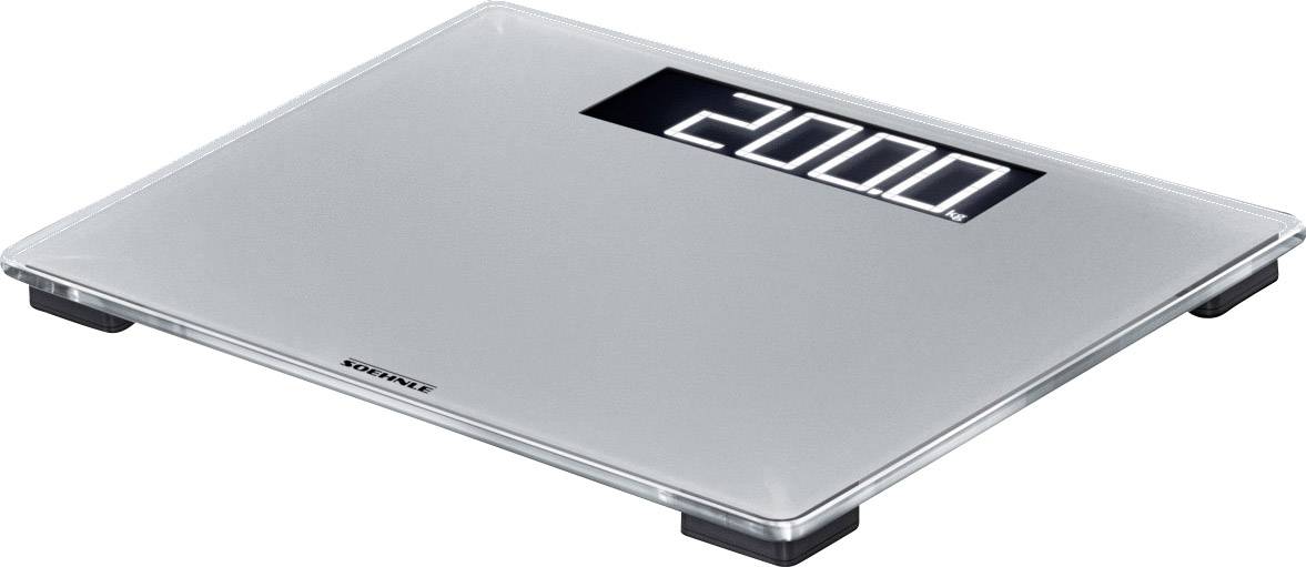 Soehnle Comfort 600 Osobní váha 63864 digitální Max. váživost=200 kg šedá Schopný cejchování