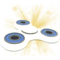 Antistresový Fidget Spinner Xlyne Magic Light Spinn, bílá
