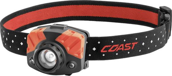 Coast FL75R LED čelovka, napájeno akumulátorem, na baterii, 530 lm, 11 h, 142172