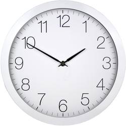 DCF nástěnné hodiny EUROTIME 59800, vnější Ø 300 mm, bílá