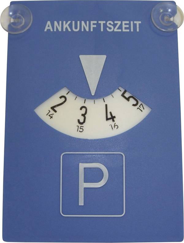 HP Autozubehör  19940 parkovací hodiny  11 cm x 15 cm  s přísavkou