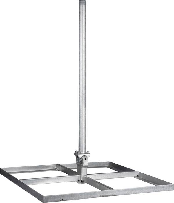 Kathrein ZAS 140 SAT střešní držák  Rozměry paraboly: Ø do 90 cm   stříbrná