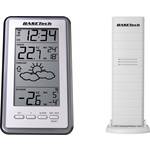 Digitální bezdrátová meteostanice Basetech 1563419, Max. dosah 100 m, šedá, bílá
