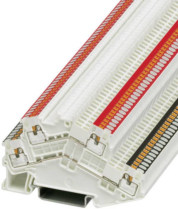 Phoenix Contact 3214662 dvojitá průchodková svorka 3.5 mm pružinová svorka bílá 50 ks