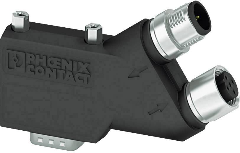 Phoenix Contact SUBCON-PLUS-CAN/35/M12 datový zástrčkový konektor pro senzory - aktory, 2902325, piny: 9, 5, 1 ks