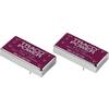 DC/DC měnič TracoPower TEN 15-2422WI, vstup 9 - 36 V/DC, výstup ±12 V/DC, ±625 mA, 15 W