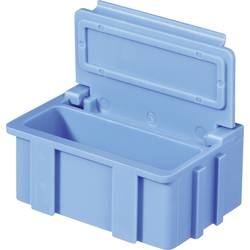 Box pro SMD součástky Licefa, N22288, 37 x 12 x 15 mm, modrá