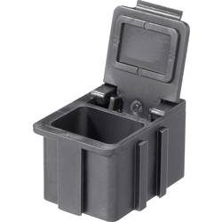 Box pro SMD součástky Licefa, N1661010EGB, 16 x 12 x 15 mm, černá