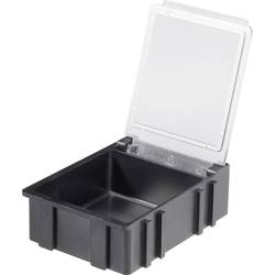 Box pro SMD součástky Licefa, N366101LS, 41 x 37 x 15 mm, černá