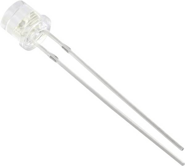 TRU COMPONENTS 1577361 LED s vývody bílá cylindrický 5 mm 900 mcd 120 ° 20 mA
