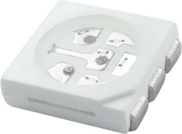 TRU COMPONENTS  SMD LED  5050 bílá  120 ° 20 mA 3.4 V