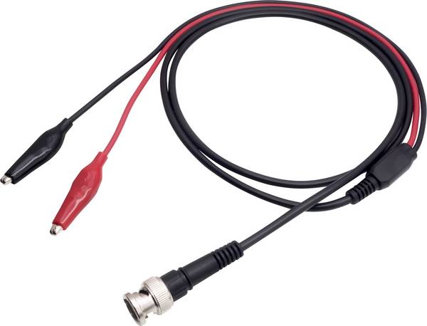 VOLTCRAFT MSC-100 BNC měřicí kabel  114.00 cm černá, červená