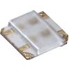 Viacfarebná SMD LED ROHM Semiconductor SML-P24MUWT86M, 21 mcd, 52 mcd, 50 °, 20 mA, 2.2 V, 2.1 V, zelená, červená