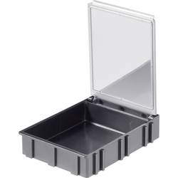 Box pro SMD součástky Licefa, N466101LS, 68 x 57 x 15 mm, černá